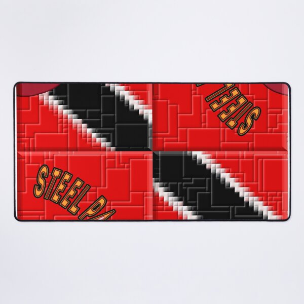 Item preview, GREAT TRINIDAD AND TOBAGO FLAG CARNIVAL SOUVENIR - STEEL PAN FLAG MUSIC INSTRUMENT NOTES FANTASY - GREAT GIFT FOR CALYPSO LOVER designed and sold by Ralek.