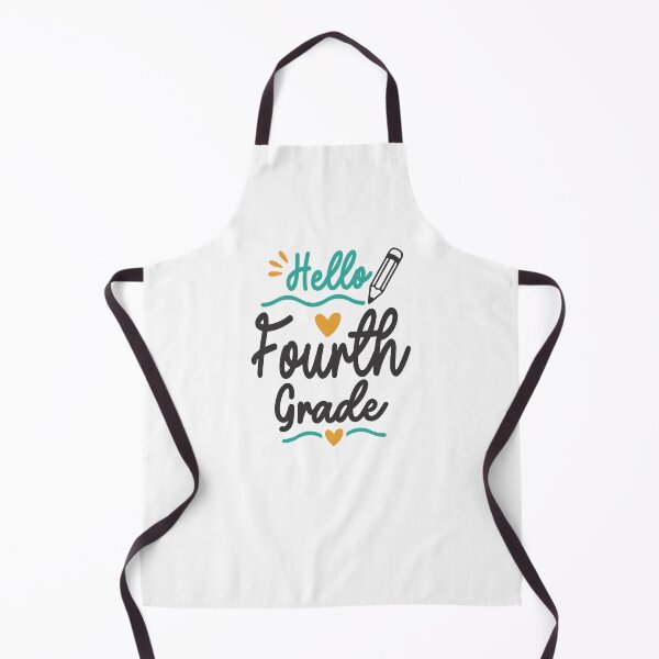 Item preview, Hello Fourth 4th Grade Back To School Teacher Student designed and sold by cidolopez.