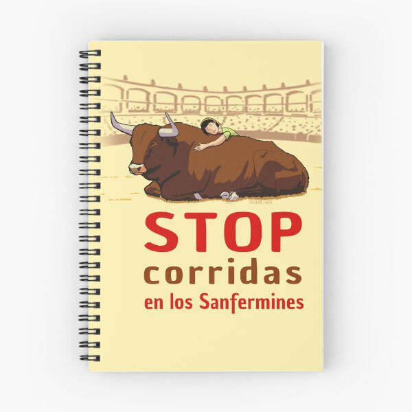 Item preview, STOP corridas en los Sanfermines designed and sold by Frank J. Art.