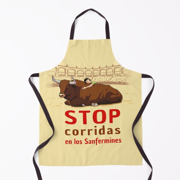 Item preview, STOP corridas en los Sanfermines designed and sold by Frank J. Art.
