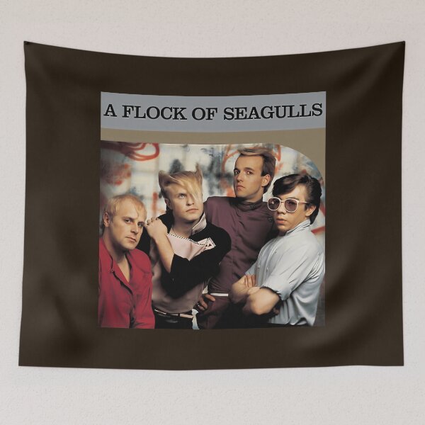 Item preview, a flock of seagulls   1	 designed and sold by lyrgnyadv16.