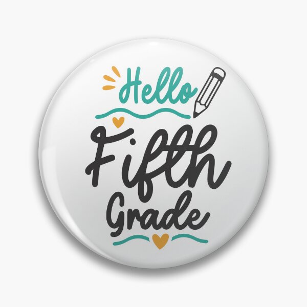 Item preview, Hello Fifth 5th Grade Back To School Teacher Student designed and sold by cidolopez.