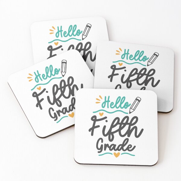 Item preview, Hello Fifth 5th Grade Back To School Teacher Student designed and sold by cidolopez.