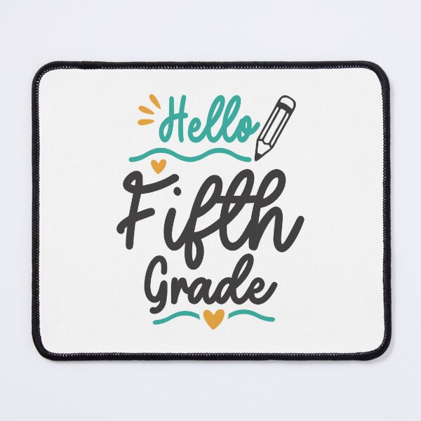 Item preview, Hello Fifth 5th Grade Back To School Teacher Student designed and sold by cidolopez.