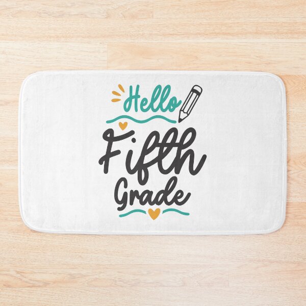 Item preview, Hello Fifth 5th Grade Back To School Teacher Student designed and sold by cidolopez.