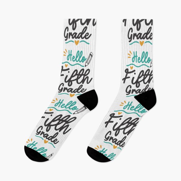 Item preview, Hello Fifth 5th Grade Back To School Teacher Student designed and sold by cidolopez.