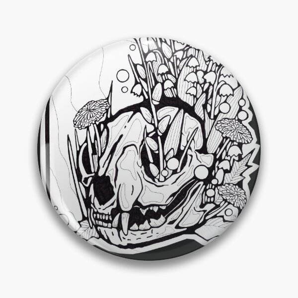 Item preview, Spring Skull BW designed and sold by Ashencold.