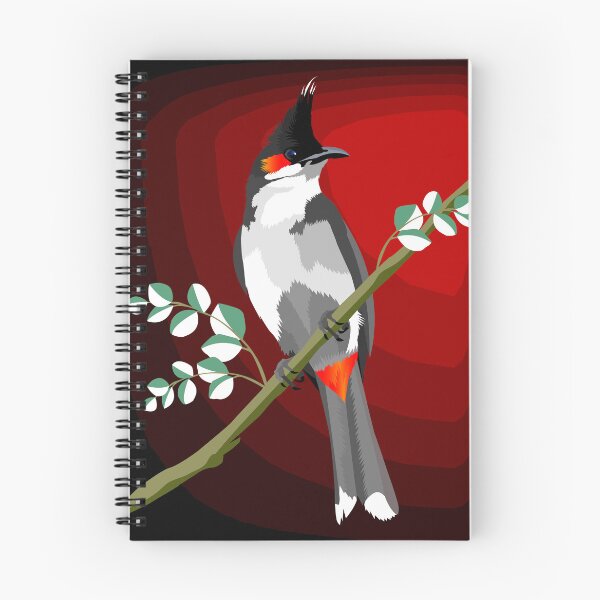 Item preview, Red Whiskered BulBul. designed and sold by Graham Colton.