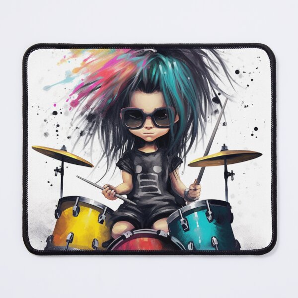Item preview, Girls just wanna play Drums designed and sold by FuzzyKaktus.