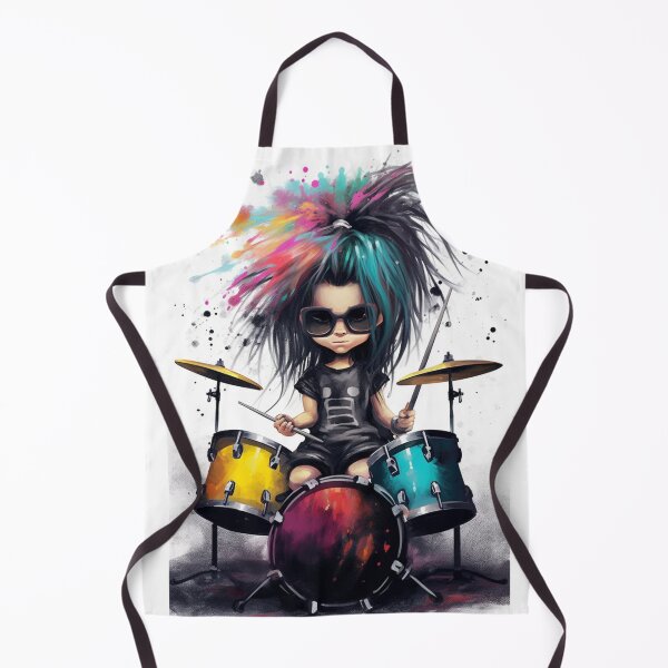 Item preview, Girls just wanna play Drums designed and sold by FuzzyKaktus.