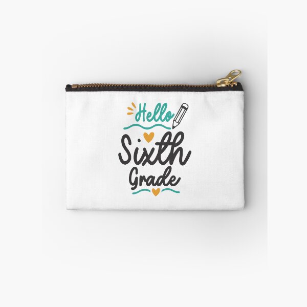 Item preview, Hello Sixth 6th Grade Back To School Teacher Student designed and sold by cidolopez.