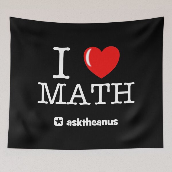 Item preview, I Love Math designed and sold by asktheanus.