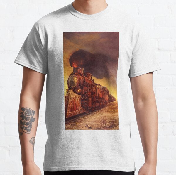Steampunk Locomotive Classic T-Shirt
