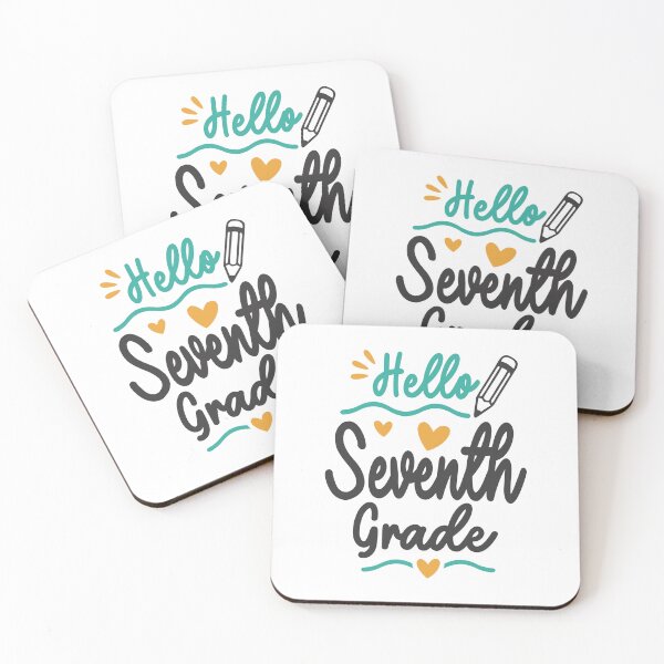 Item preview, Hello Seventh 7th Grade Back To School Teacher Student designed and sold by cidolopez.