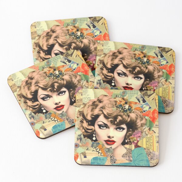 Item preview, Retro ladies - scrapbooking feel designed and sold by miss-keysmash.
