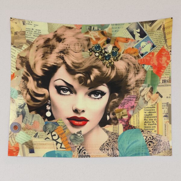 Item preview, Retro ladies - scrapbooking feel designed and sold by miss-keysmash.
