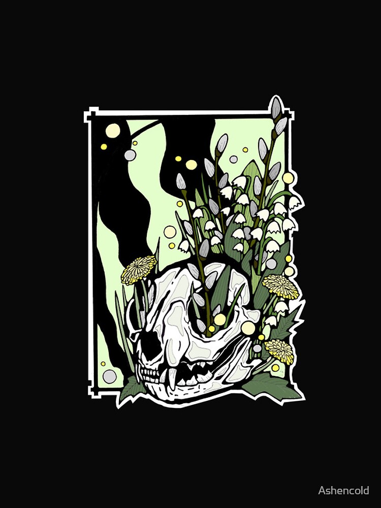 Thumbnail 4 of 4, iPhone Case, Spring Skull Color designed and sold by Ashencold.
