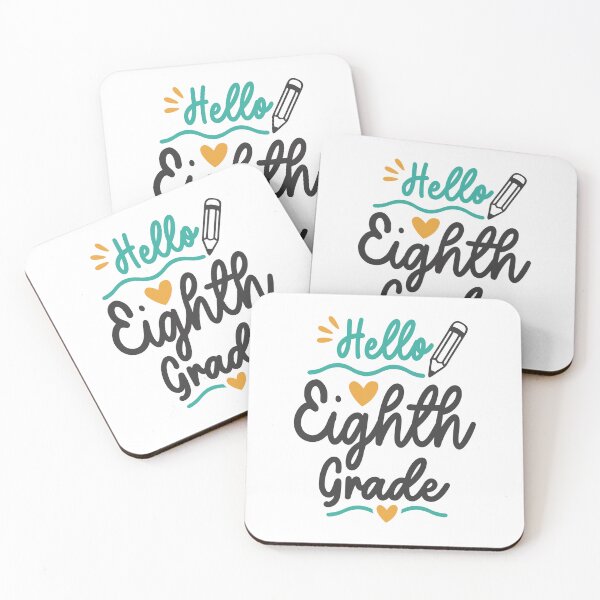 Item preview, Hello Eighth 8th Grade Back To School Teacher Student designed and sold by cidolopez.