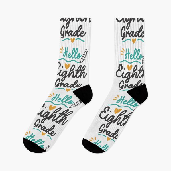 Item preview, Hello Eighth 8th Grade Back To School Teacher Student designed and sold by cidolopez.