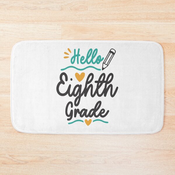 Item preview, Hello Eighth 8th Grade Back To School Teacher Student designed and sold by cidolopez.