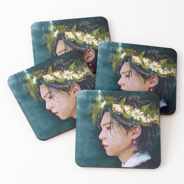 Item preview, Yoongi the flower child  designed and sold by MarmarArts.