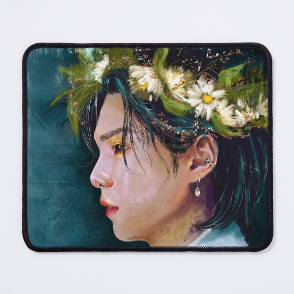Item preview, Yoongi the flower child designed and sold by MarmarArts.