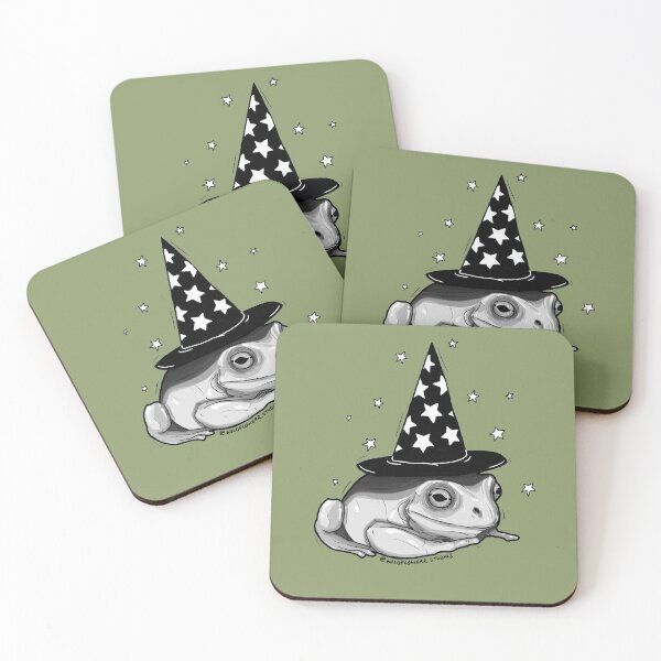 Item preview, Wizard Magician Frog | Cottagecore | Magic | Amphibian  designed and sold by Wildflowerst.