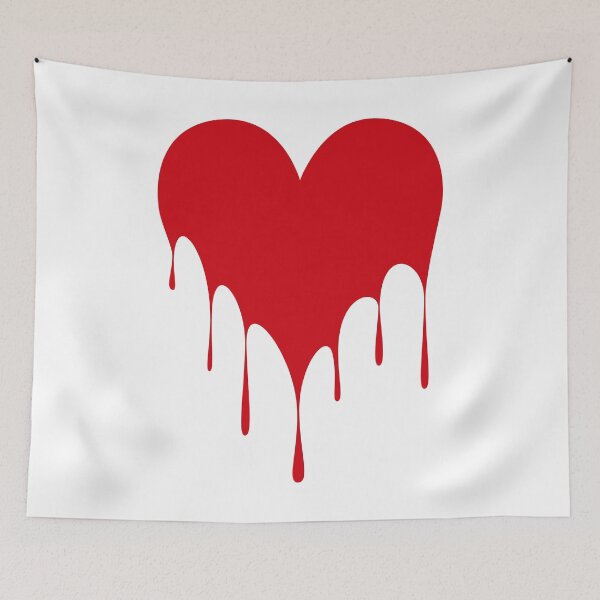 Item preview, Bleeding Heart Ace Card  designed and sold by MONDART.