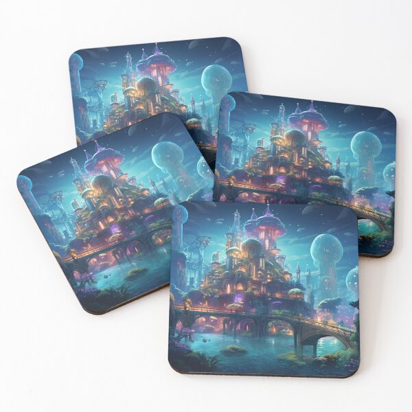 Item preview, Enchanted Dreamscape wall art designed and sold by MystiCanvas.