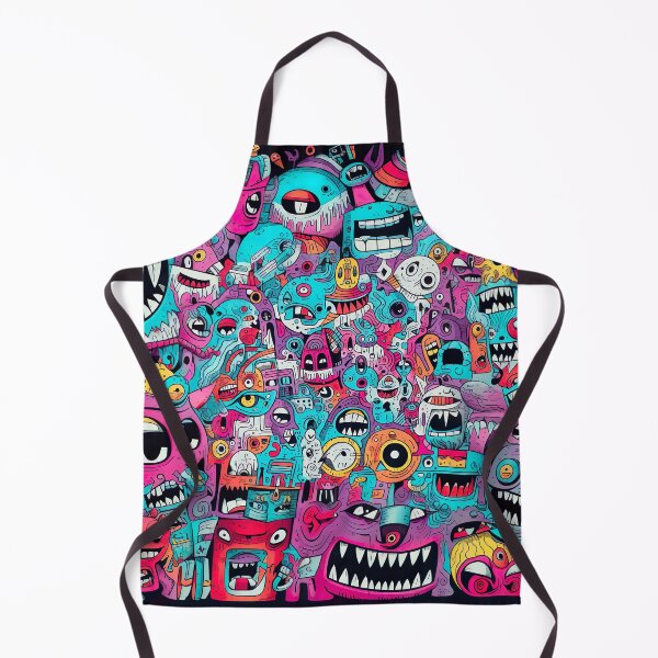 Item preview, Funny monster pattern designed and sold by miss-keysmash.