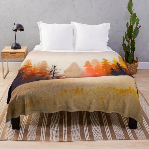 Item preview, Watercolor landscape 2 designed and sold by Red Witch Art.