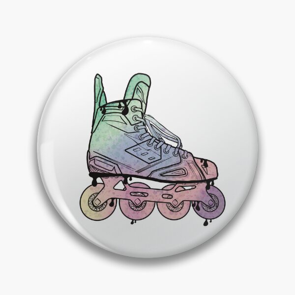 Item preview, Graffiti Style Roller Hockey In-line Skate  designed and sold by HockeyGhost.