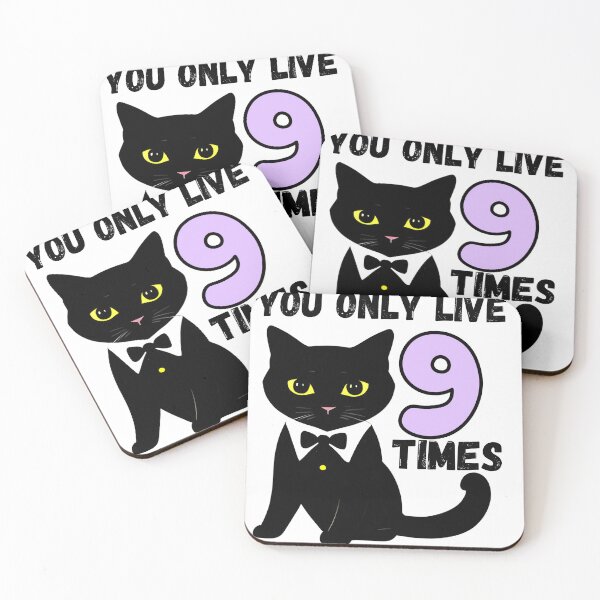 Item preview, Cute Black Cat as Secret Agent Digital Art Sticker designed and sold by teespedia.