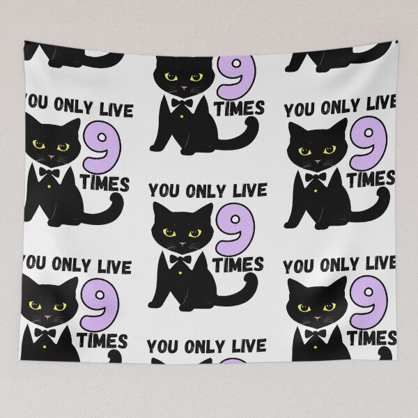 Item preview, Cute Black Cat as Secret Agent Digital Art Sticker designed and sold by teespedia.