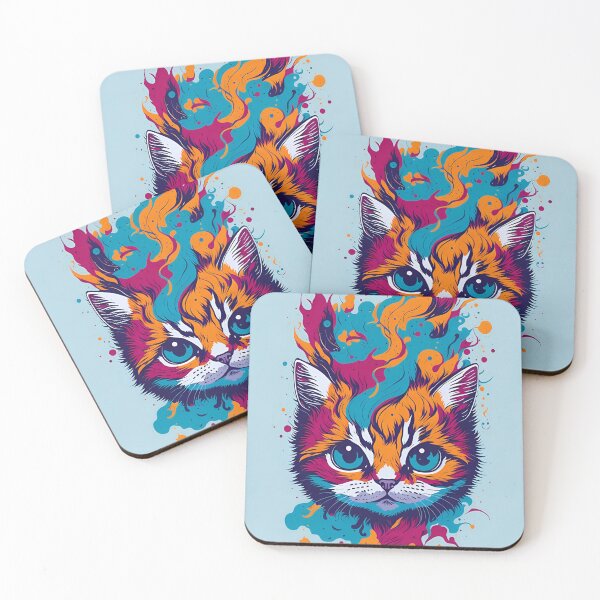 Item preview, Retro Kitten designed and sold by TeddyPrint.