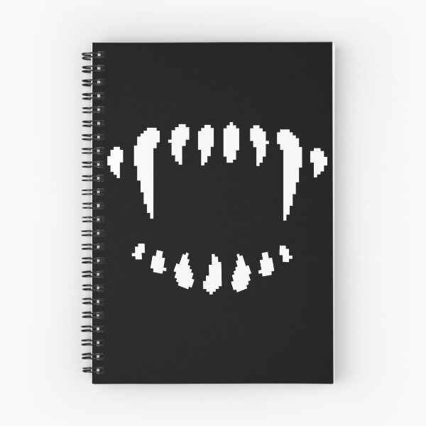 Item preview, Pixel Art of White Vampire Teeth - Unique and Stylish Design designed and sold by Biskit222.