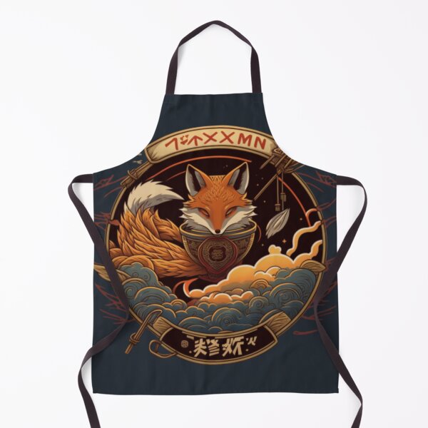 Item preview, Ramen Fox Guardian designed and sold by ANIME HEAT.