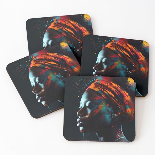 Item preview, Womens Rights Afro African American AF Strong Black Woman Afrocentric Fashion Queen designed and sold by MartynGrey.