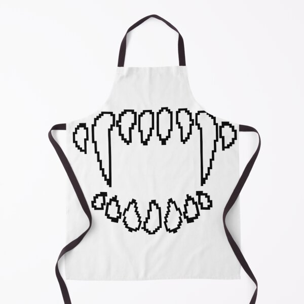 Item preview, Pixel Art of transparent Vampire Teeth - Unique and Stylish Design designed and sold by Biskit222.