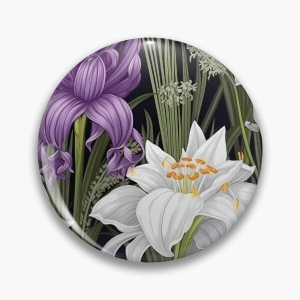 Item preview, Floral Pattern - Allium designed and sold by MTJ-Mushrooms.
