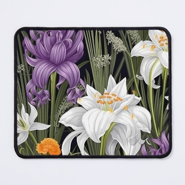 Item preview, Floral Pattern - Allium designed and sold by MTJ-Mushrooms.