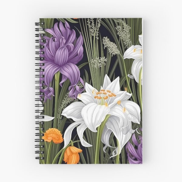 Item preview, Floral Pattern - Allium designed and sold by MTJ-Mushrooms.
