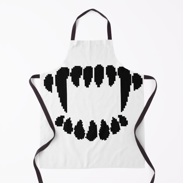 Item preview, Pixel Art of black Vampire Teeth - Unique and Stylish Design designed and sold by Biskit222.