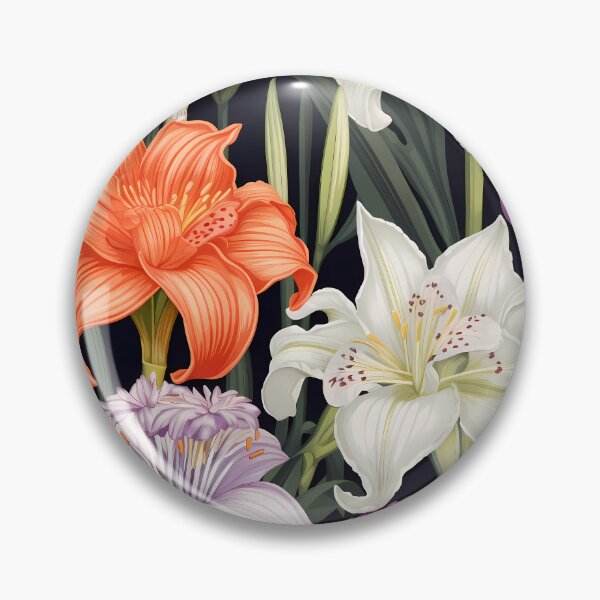 Item preview, Floral Pattern - Allium designed and sold by MTJ-Mushrooms.