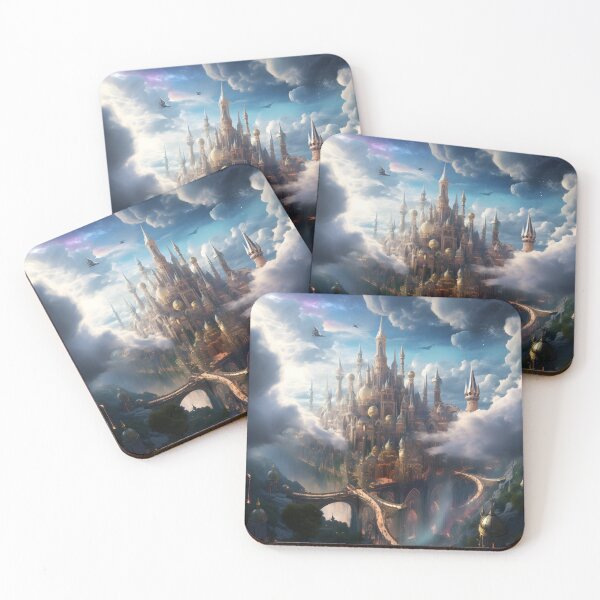 Item preview, The Dark Citadel wall art designed and sold by MystiCanvas.