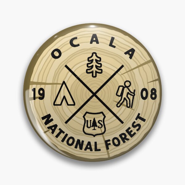 Item preview, Ocala National Forest Log Slice designed and sold by VanyaKar.