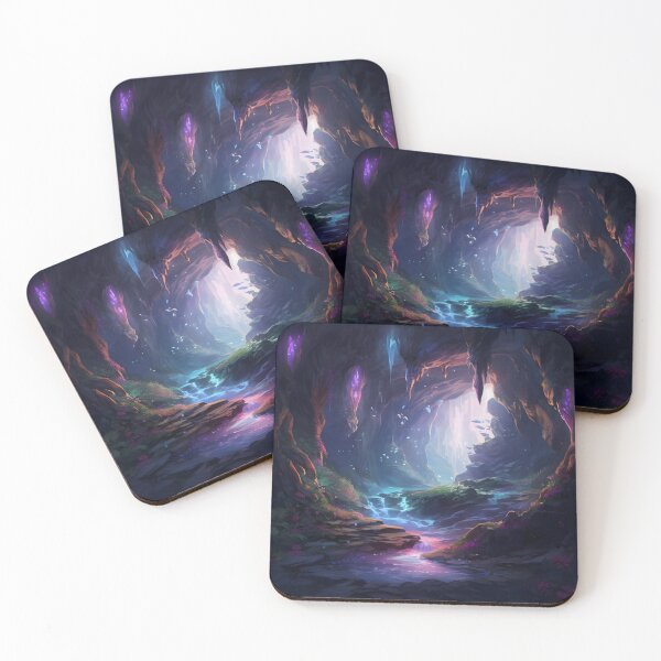 Item preview, The Cave of Enchantment wall art designed and sold by MystiCanvas.