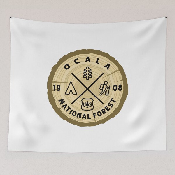 Item preview, Ocala National Forest Log Slice designed and sold by VanyaKar.