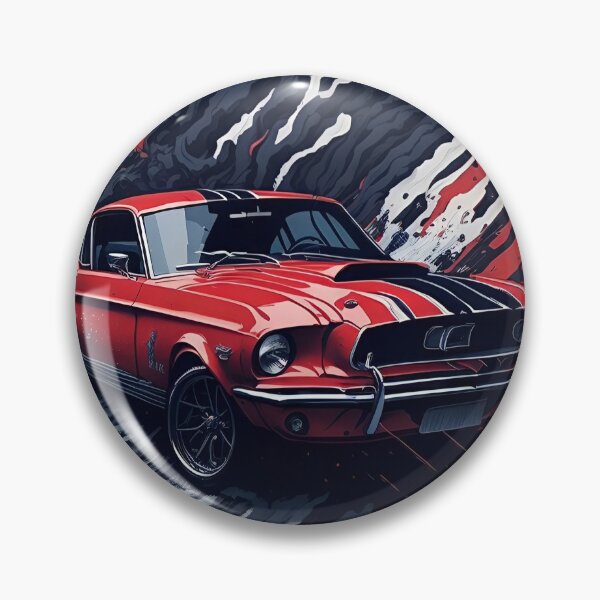 Item preview, mustang red shelby designed and sold by Artify Illustrator.