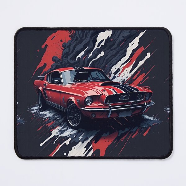 Item preview, mustang red shelby designed and sold by Artify Illustrator.
